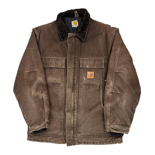 Carhartt Dkb Jacket - Medium Brown Cotton