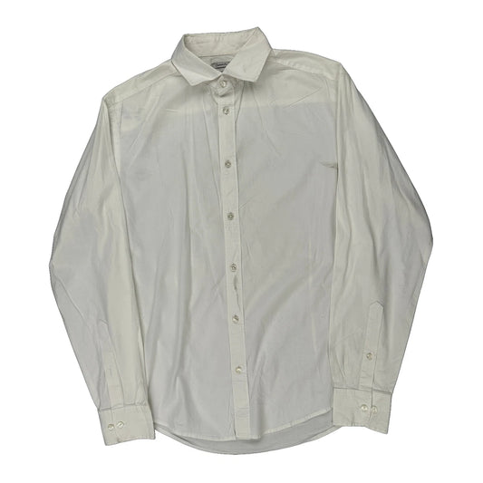 Armani Jeans Shirt - Large White Cotton