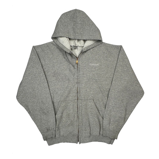 Carhartt Hoodie - 2XL Grey Cotton