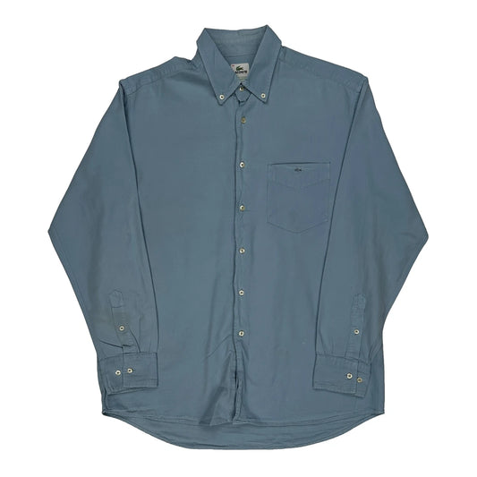 Vintage Lacoste Shirt - XL Blue Cotton