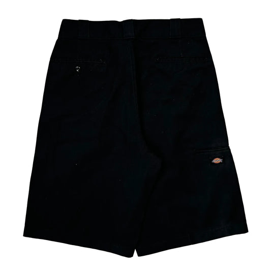 Dickies Baggy Shorts - 30W 11L Black Polyester Blend