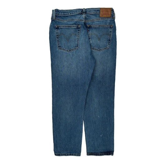 501 Levis Jeans - 30W 28L Blue Cotton