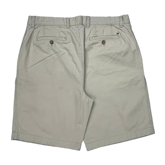 Tommy Hilfiger Chino Shorts - 36W 10L Beige Cotton