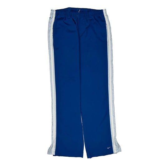 Nike Tracksuit - Large Blue Polyester