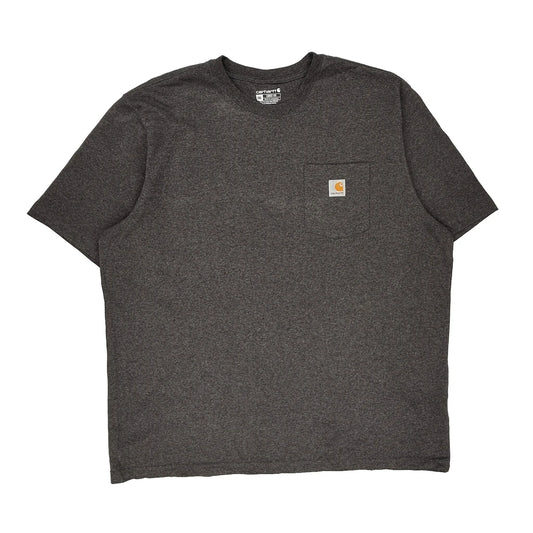 Carhartt T-Shirt - 2XL Grey Cotton