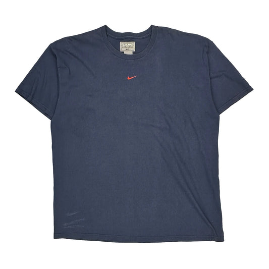 Shirts & Skins After School League Nike Graphic T-Shirt - XL Blue Cotton