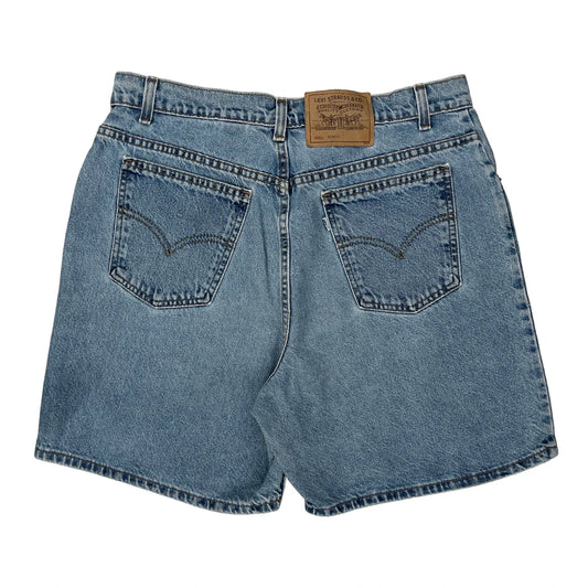 Levis Denim Shorts - 32W 7L Blue Cotton