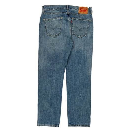 505 Levis Jeans - 34W 32L Blue Cotton