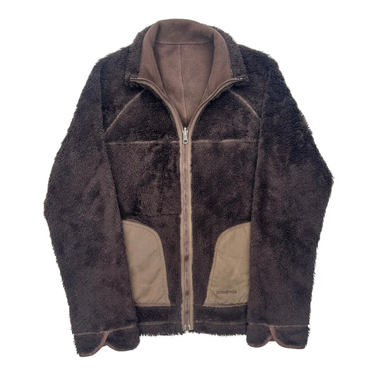 Patagonia Fleece Jacket - Medium Brown Polyester