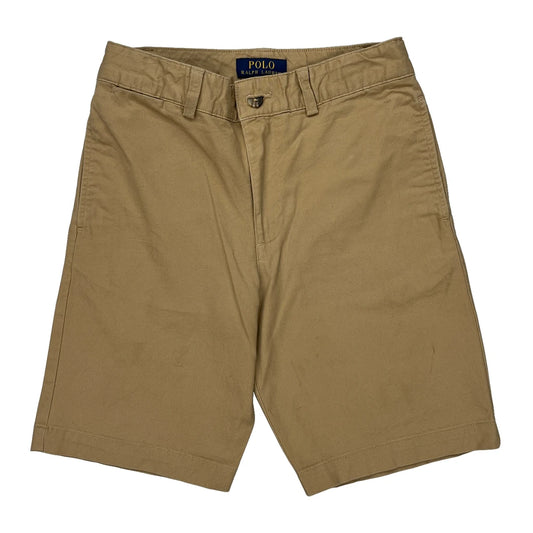 Age 12 Polo By Ralph Lauren Chino Shorts - Large Beige Cotton