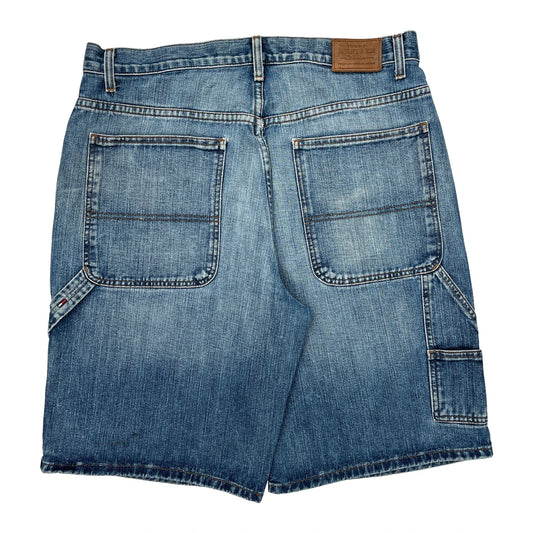 Tommy Hilfiger Denim Shorts - 34W 11L Blue Denim