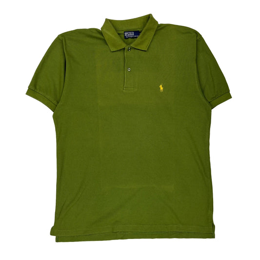Polo By Ralph Lauren Polo Shirt - XL Green Cotton