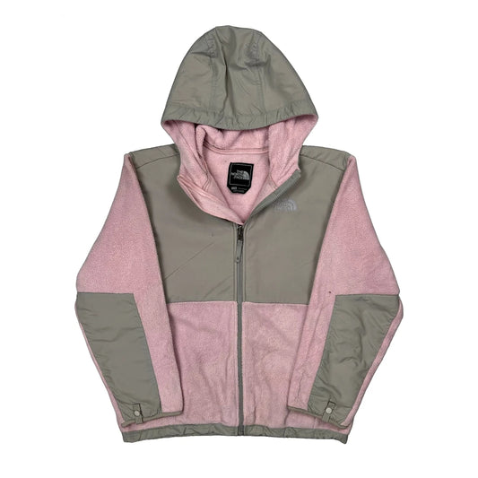 Vintage Kids The North Face Fleece Jacket - Large Pink Polyester