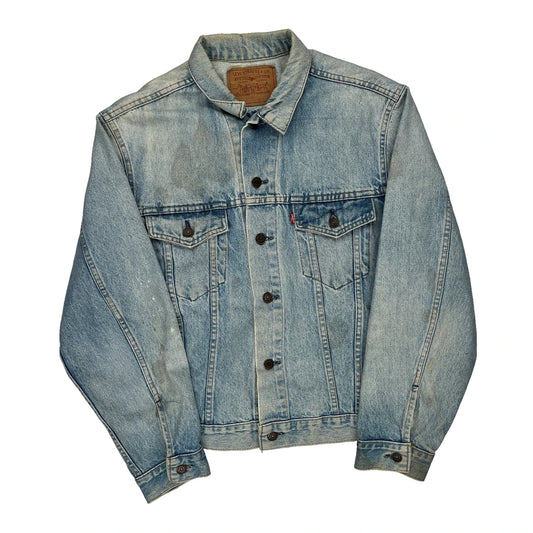 Levis Denim Jacket - XL Light Wash Denim