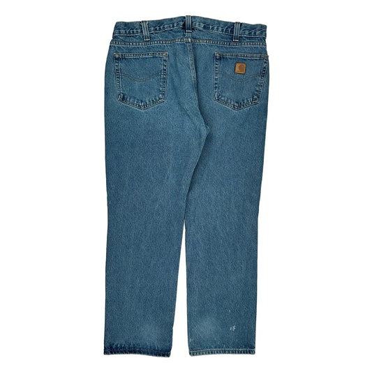 Carhartt Jeans - 39W 31L Blue Cotton