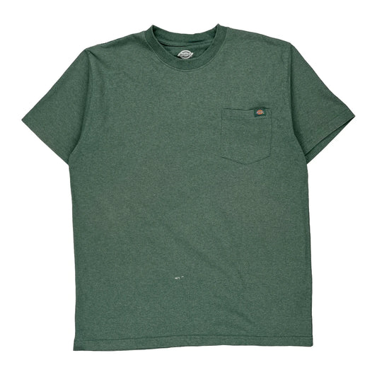Dickies T-Shirt - XL Green Cotton Blend