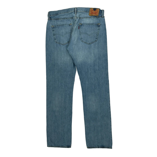 501 Levis Jeans - 34W 33L Light Wash Denim