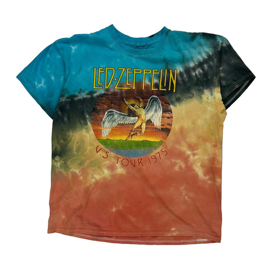 Led Zeppelin Band T-Shirt - Medium Multicoloured Cotton