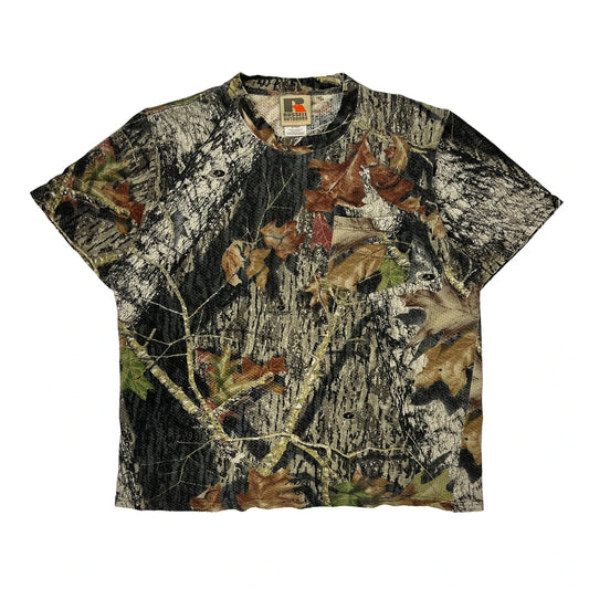 Russell Outdoors Camo T-Shirt - XL Multicoloured Polyester