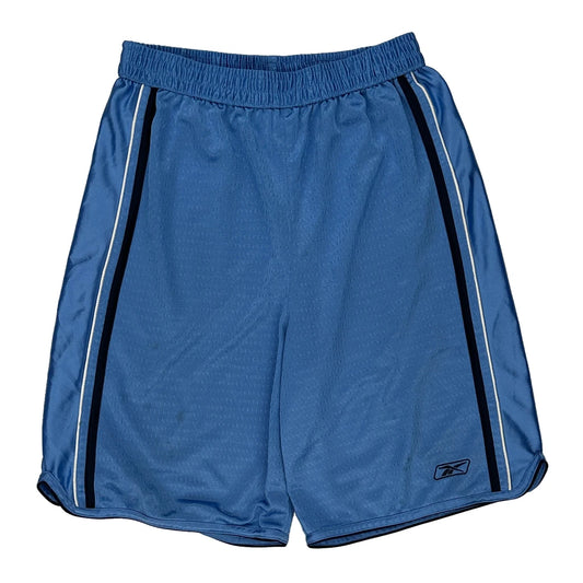 Age 14 Reebok Sport Shorts - Large Blue Polyester