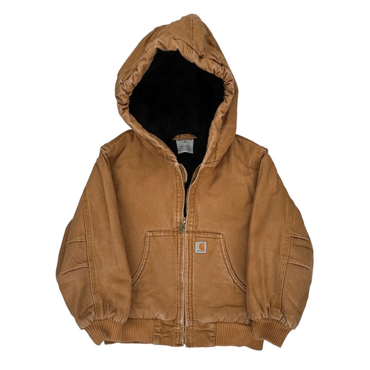Age 4 Carhartt Jacket - XS Brown Cotton