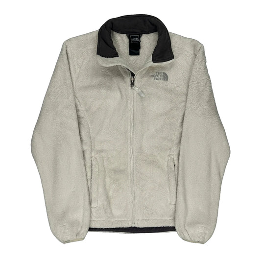The North Face Fleece Jacket - Small Cream Polyester