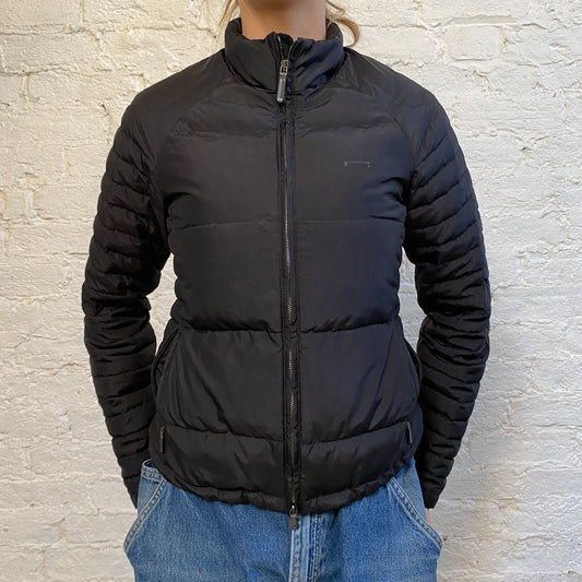 Vintage black Pirelli Puffer - womens x-small