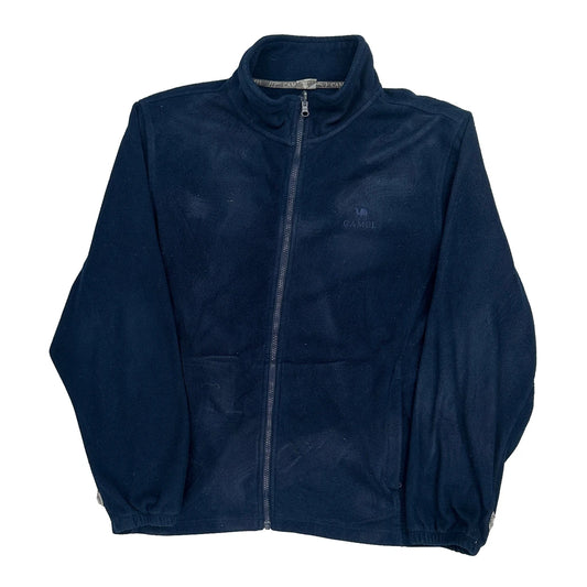 Camel Fleece Jacket - XL Navy Polyester