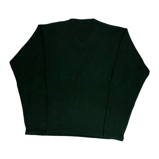 Polo By Ralph Lauren Jumper - Large Green Cotton