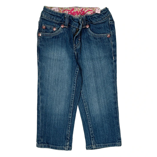 Vintage Age 7 Levis Jeans - Small Blue Cotton