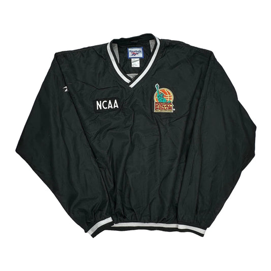 Ncaa Final Four Reebok Ncaa Windbreaker - 2XL Black Polyester