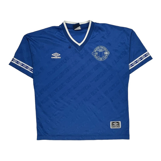 Perth United Umbro Football Football Shirt - Large Blue Polyester