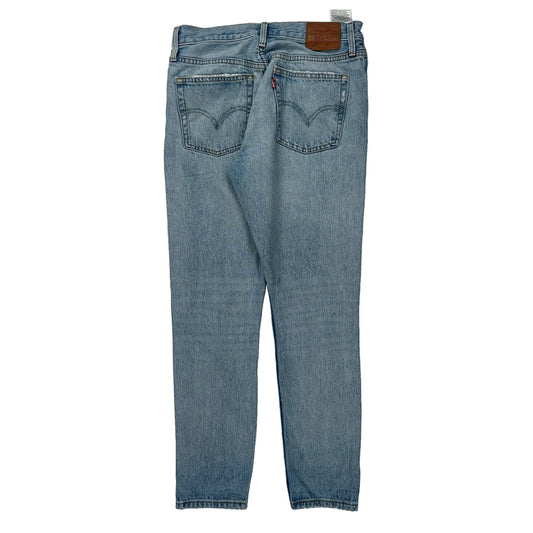 501 Levis Jeans - 28W UK 8 Light Wash Cotton