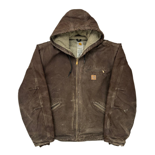 Carhartt Dkb Jacket - Large Brown Cotton