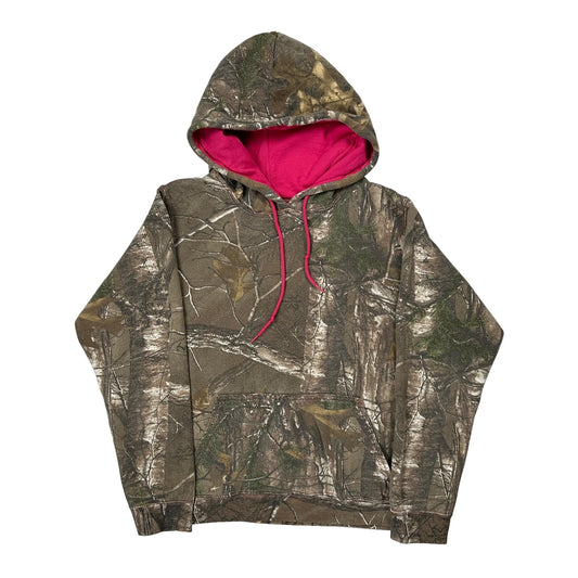 Realtree Camo Hoodie - Medium Camo Cotton