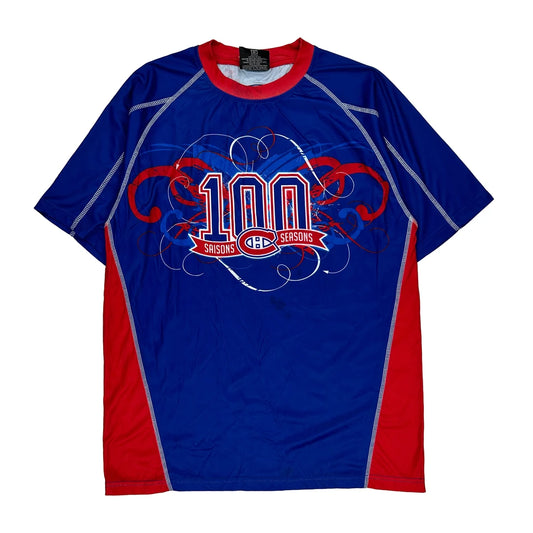 Montreal Canadiens Nhl Jersey - Medium Blue Polyester