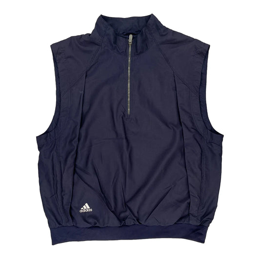 Adidas Gilet - XL Navy Polyester