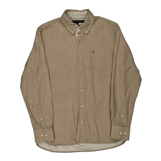 Tommy Hilfiger Shirt - Medium Beige Cotton