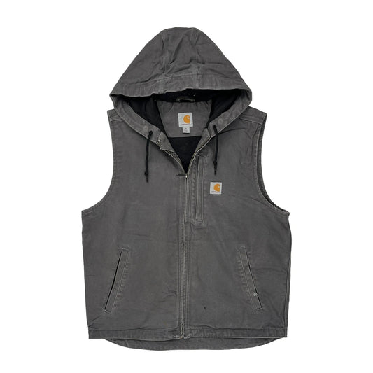 Carhartt Gilet - Medium Grey Cotton