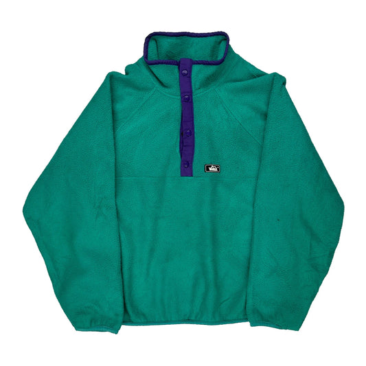 Made In USA Woolrich Fleece - Medium Green Polyester