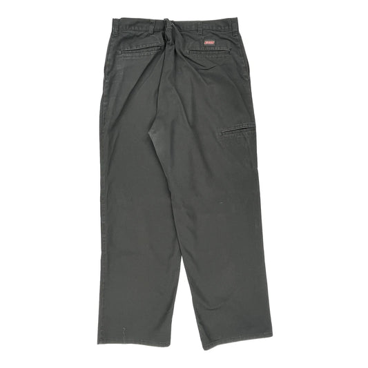 Dickies Trousers - 34W 30L Black Cotton Blend