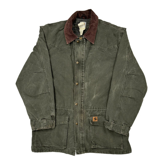 Carhartt C52 Mos Jacket - Large Green Cotton