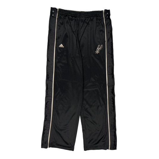 San Antonio Spurs Adidas Nba Tracksuit - Large Black Polyester