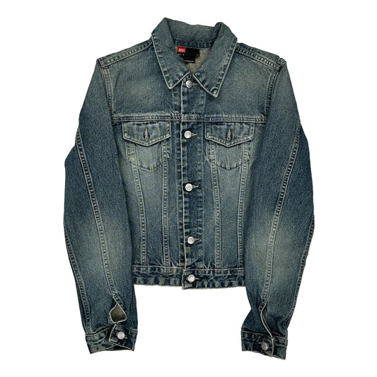Diesel Denim Jacket - Medium Blue Denim