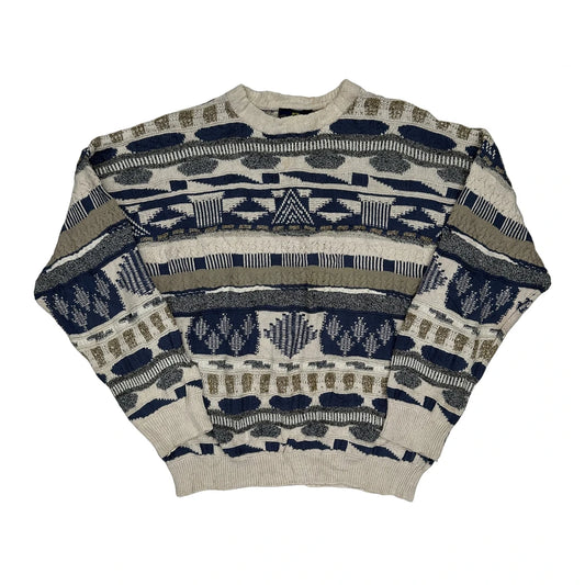 Fiume Jumper - XL Blue Cotton