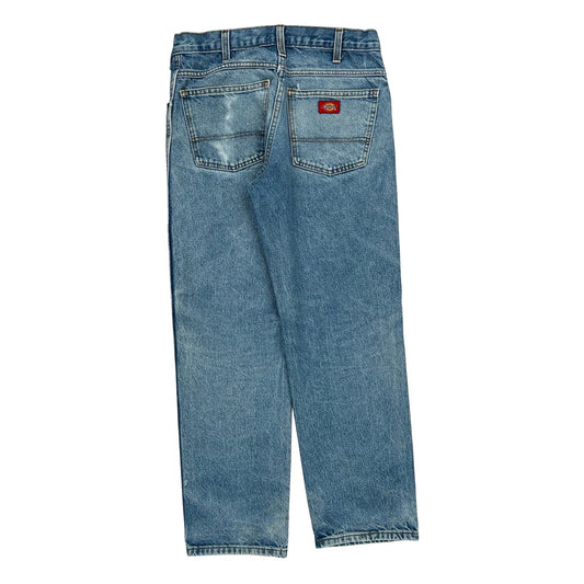 Dickies Jeans - 30W 30L Blue Cotton