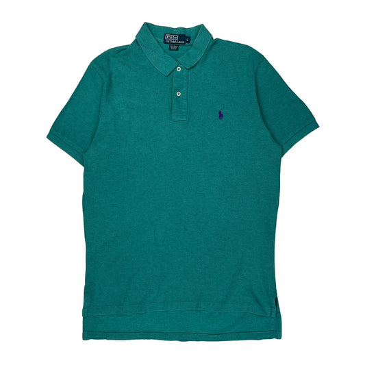 Polo By Ralph Lauren Polo Shirt - Large Green Cotton