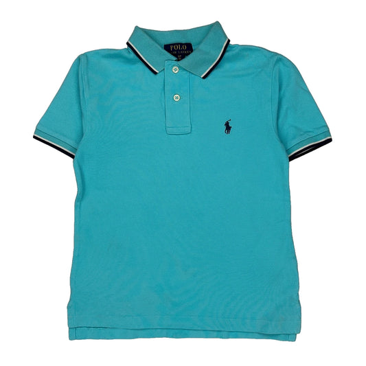 Age 8 Polo By Ralph Lauren Polo Shirt - Small Blue Cotton