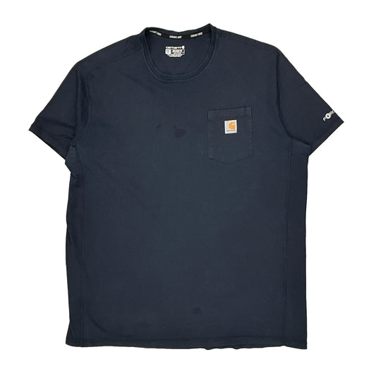 Carhartt Tall T-Shirt - 2XL Navy Cotton