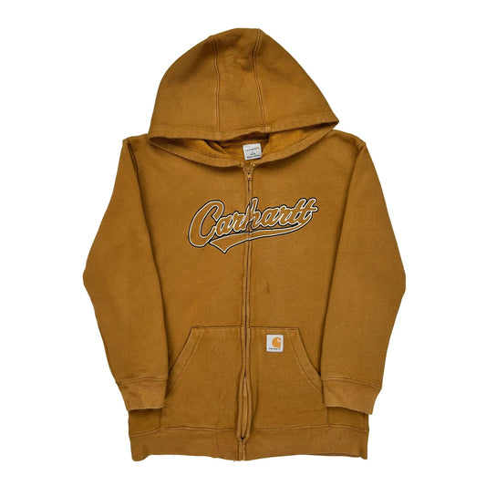 Age 14-16 Carhartt Hoodie - Large Brown Cotton